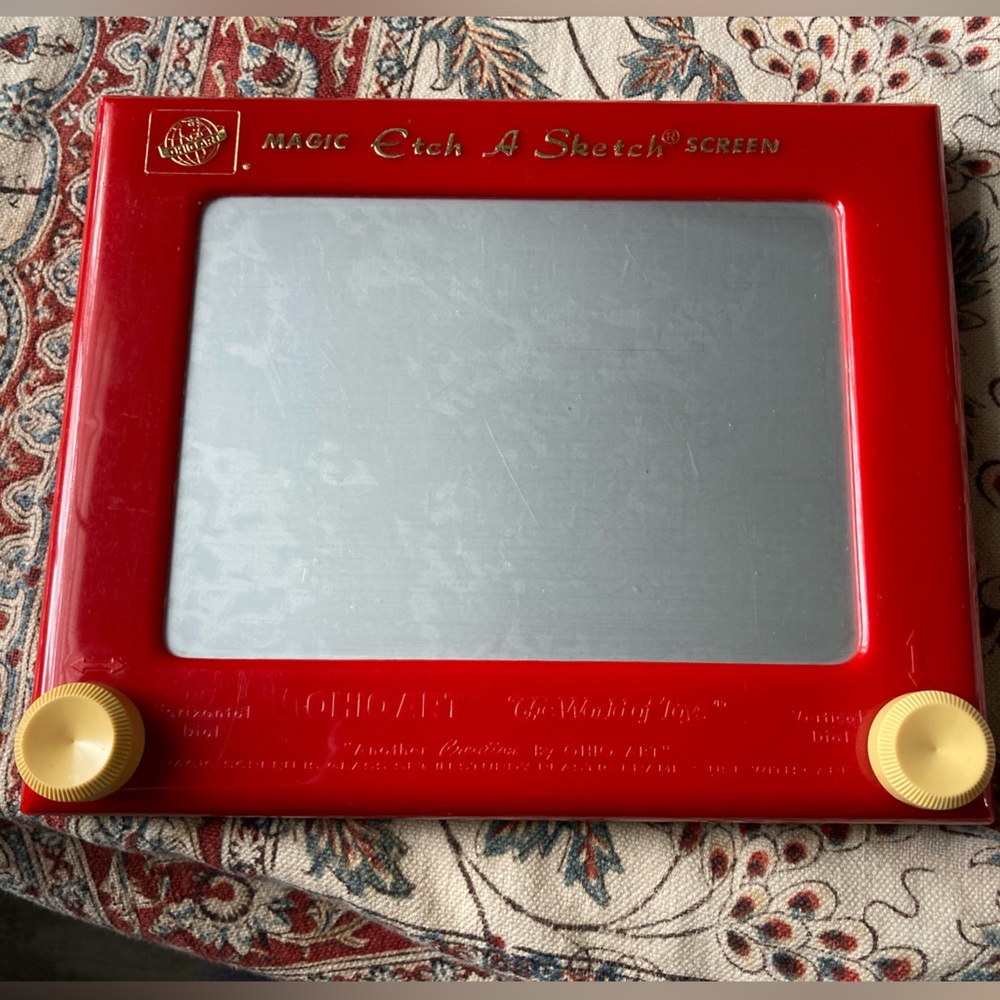 Vintage Etch a Sketch toy